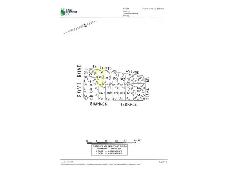 Second view of Homely land listing, 1 ( Lot 27 ) St Ledger Avenue, Maitland SA 5573