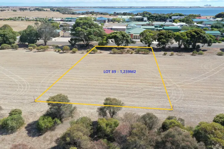Main view of Homely land listing, Lot 89 Perry Street, Edithburgh SA 5583