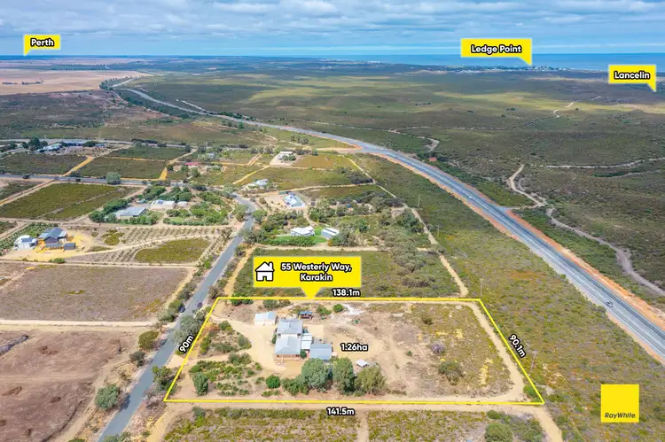Second view of Homely house listing, 55 Westerly Way, Karakin WA 6044