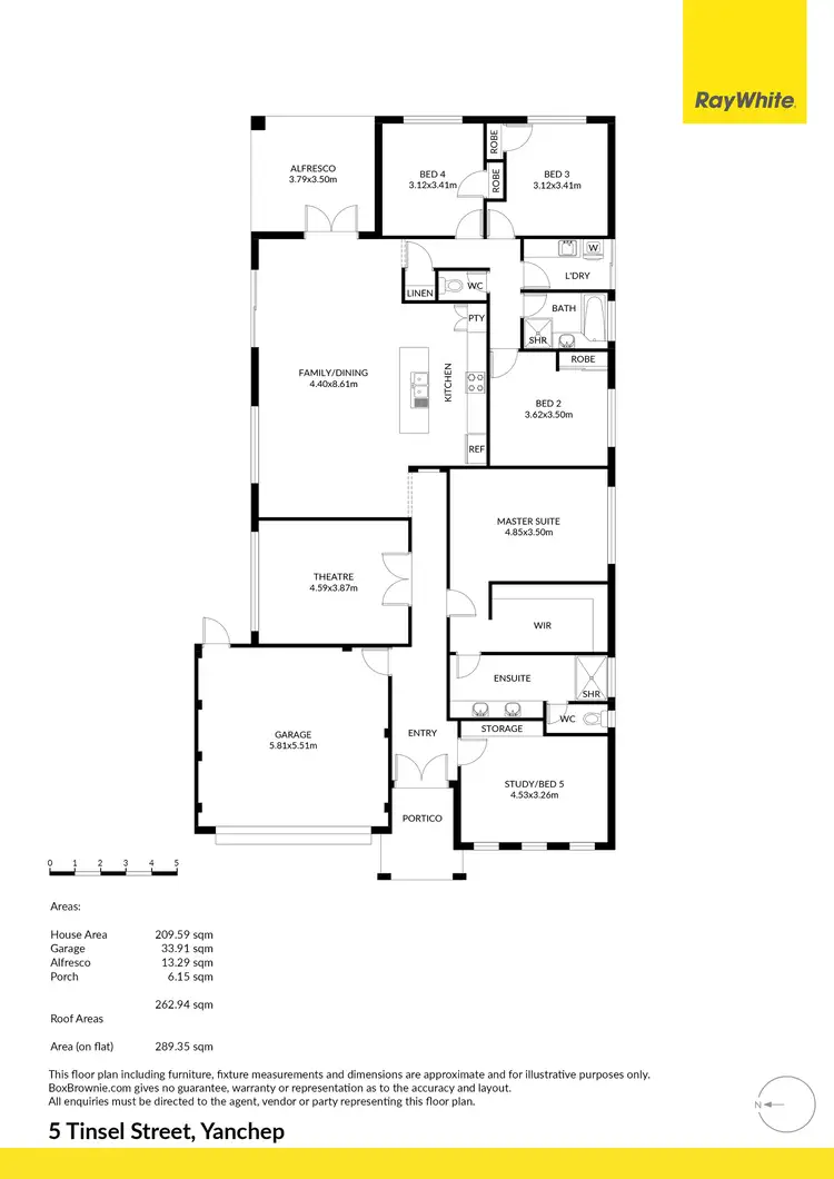 Fourth view of Homely house listing, 5 Tinsel Street, Yanchep WA 6035
