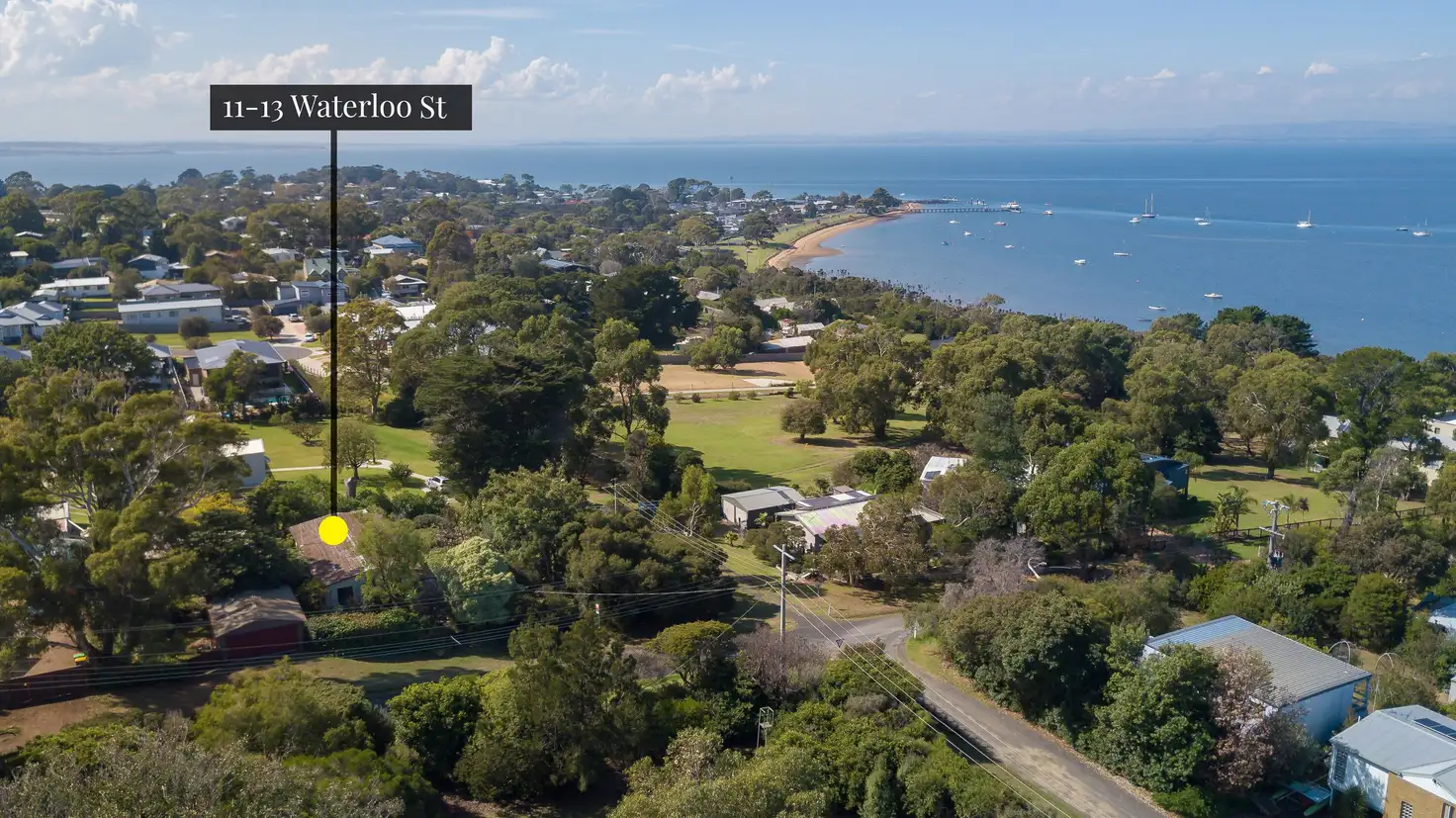 Main view of Homely house listing, 11-13 Waterloo Street, Rhyll VIC 3923