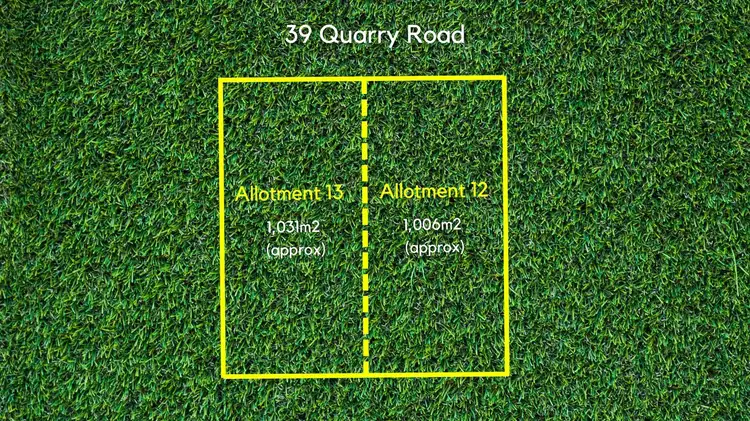Lot 12 & 13 - 39 Quarry Road, Quorn SA 5433