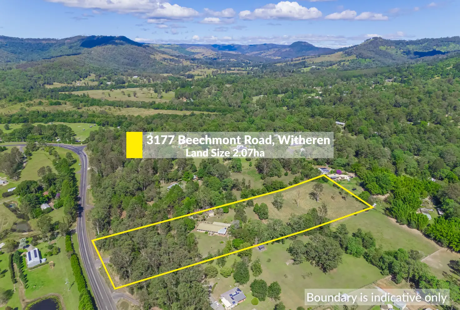 Main view of Homely house listing, 3177 Beechmont Road, Witheren QLD 4275