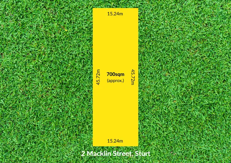 Main view of Homely land listing, 2 Macklin Street, Sturt SA 5047