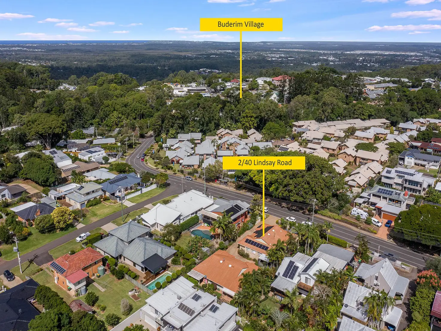 Main view of Homely unit listing, 2/40 Lindsay Road, Buderim QLD 4556