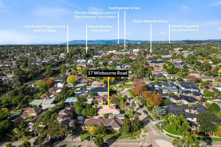 Second view of Homely house listing, 17 Winbourne Road, Mount Waverley VIC 3149