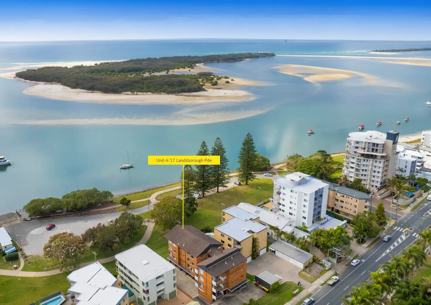 Main view of Homely unit listing, Unit 4/17 Landsborough Parade, Golden Beach QLD 4551