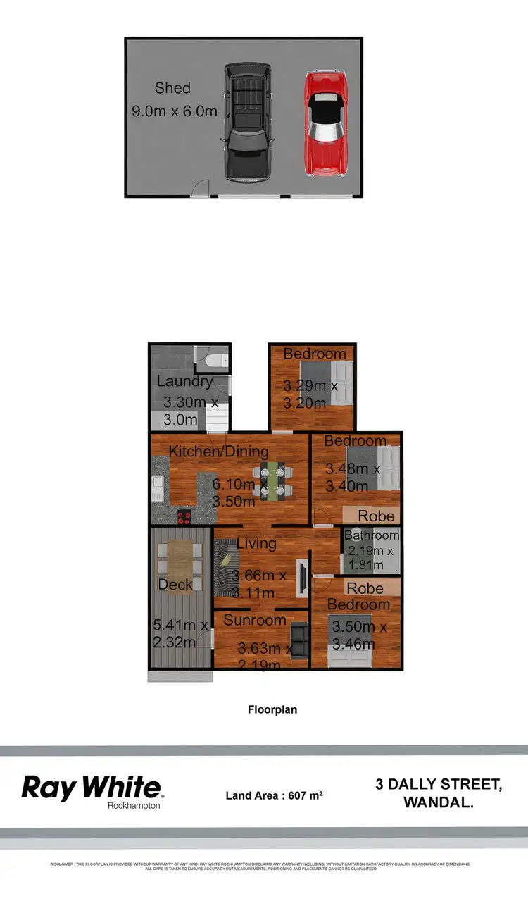 Third view of Homely house listing, 3 Dally Street, Wandal QLD 4700