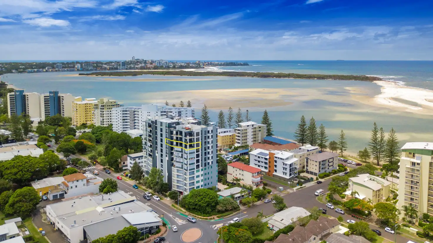 Main view of Homely unit listing, Unit 906/75 Landsborough Parade, Golden Beach QLD 4551