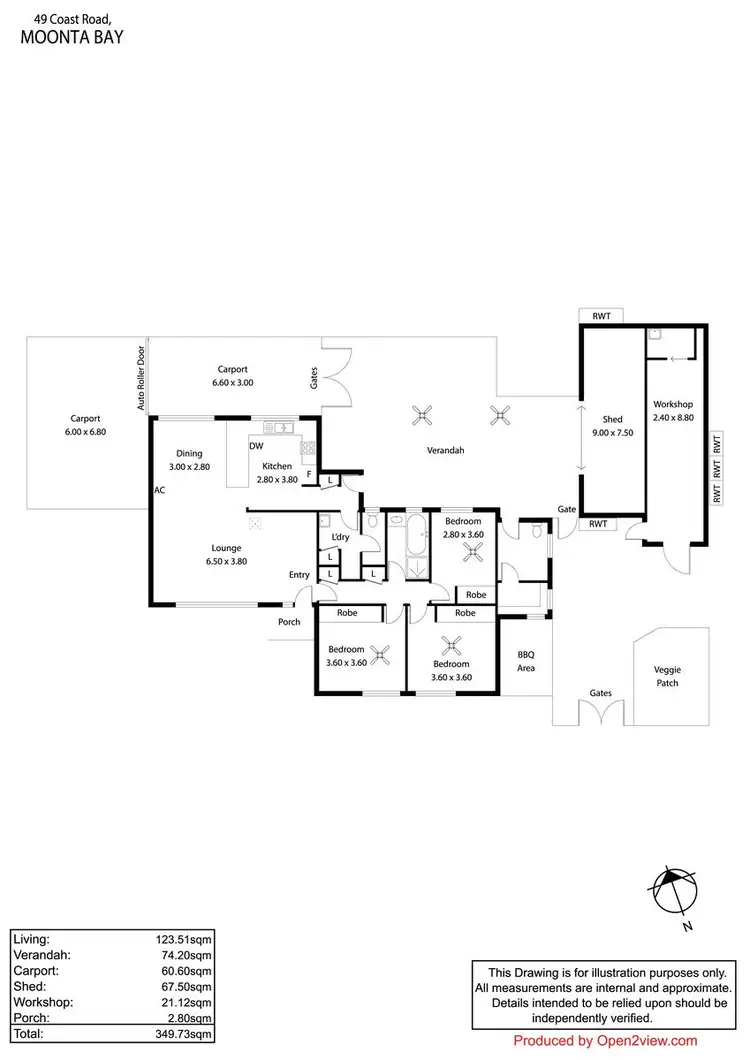 Seventh view of Homely house listing, 49 Coast Road, Moonta Bay SA 5558
