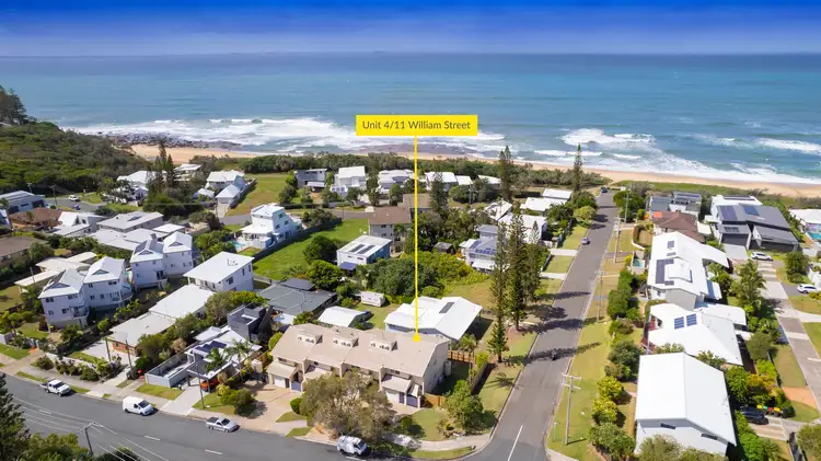 Main view of Homely townhouse listing, Unit 4/11 William Street, Shelly Beach QLD 4551