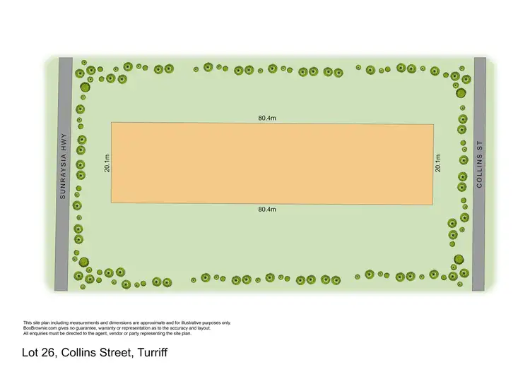Main view of Homely land listing, Lot 26 Collins Street, Turriff VIC 3488