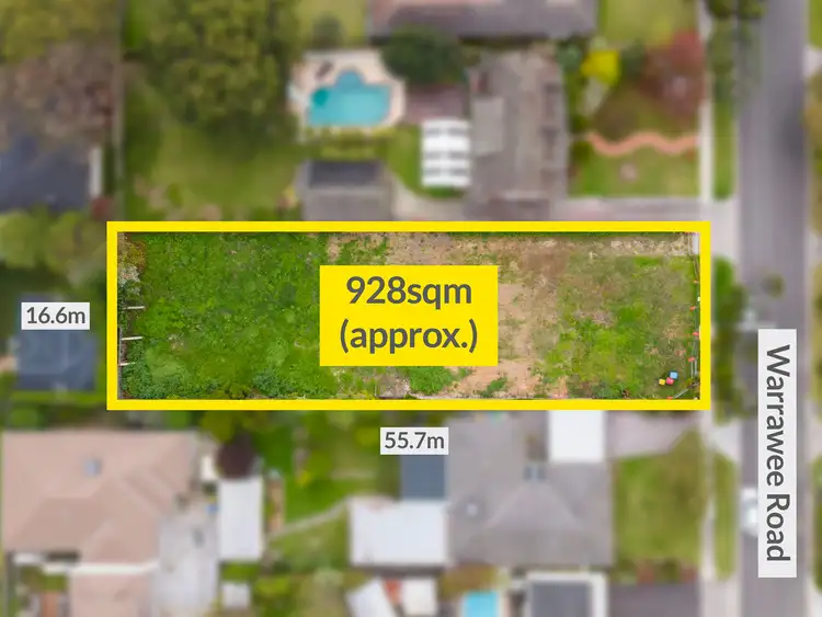 Main view of Homely land listing, 11 Warrawee Road, Wantirna South VIC 3152