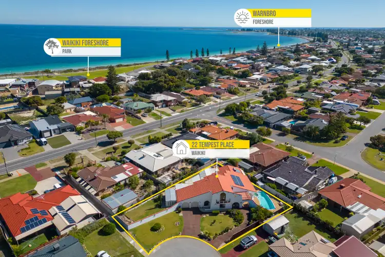 Third view of Homely house listing, 22 Tempest Place, Waikiki WA 6169