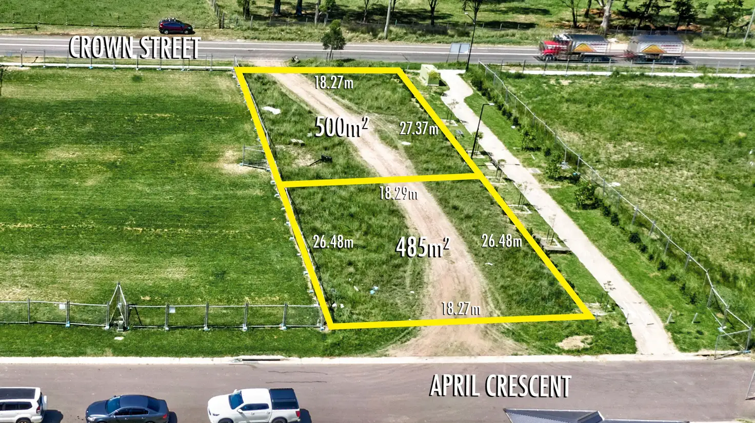 Main view of Homely land listing, 33 April Crescent, Grantham Farm, Riverstone NSW 2765