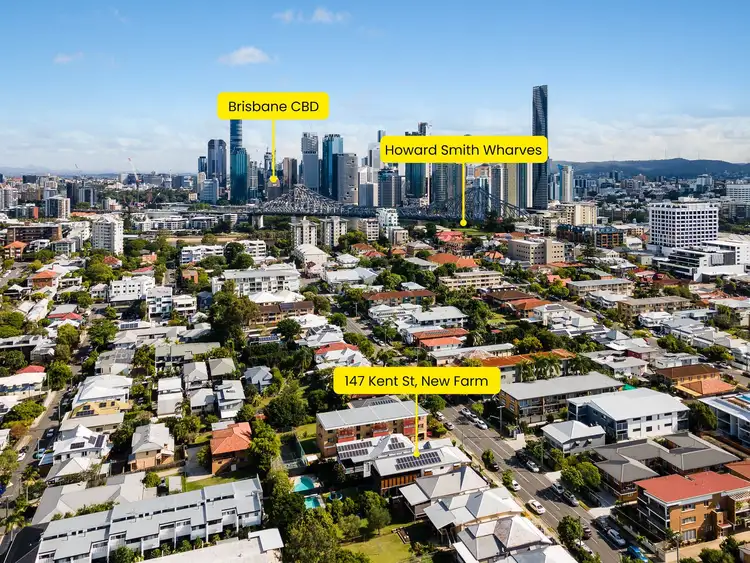 Second view of Homely house listing, 147 Kent Street, New Farm QLD 4005