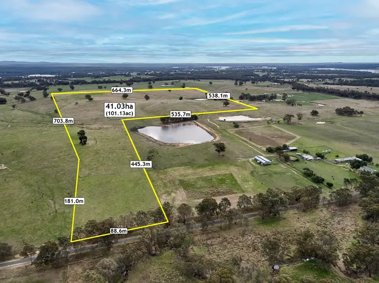 Main view of Homely land listing, LOT 2, 1000 Mia Mia Derrinal Road, Heathcote VIC 3523