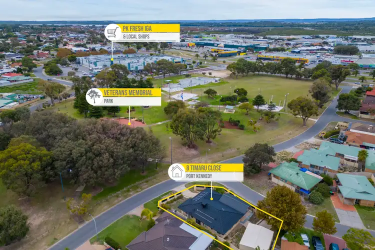 Second view of Homely house listing, 8 Timaru Close, Port Kennedy WA 6172