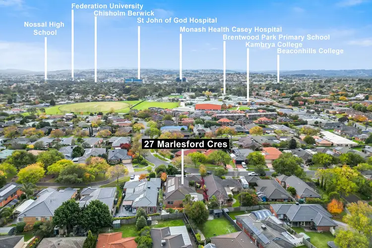 Fifth view of Homely house listing, 27 Marlesford Crescent, Berwick VIC 3806