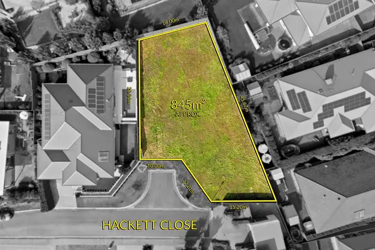 Second view of Homely land listing, 3 Hackett Close, Craigburn Farm SA 5051