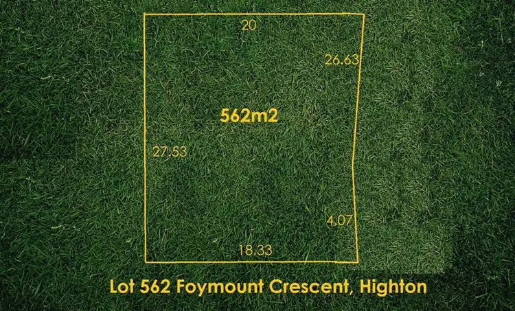 Lot 562 Foymount Crescent, Highton VIC 3216