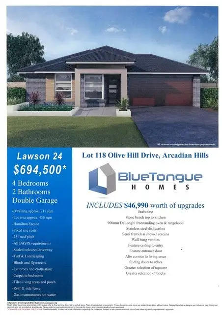 Second view of Homely house listing, Lot 118 Olive Hill Drive, Cobbitty NSW 2570