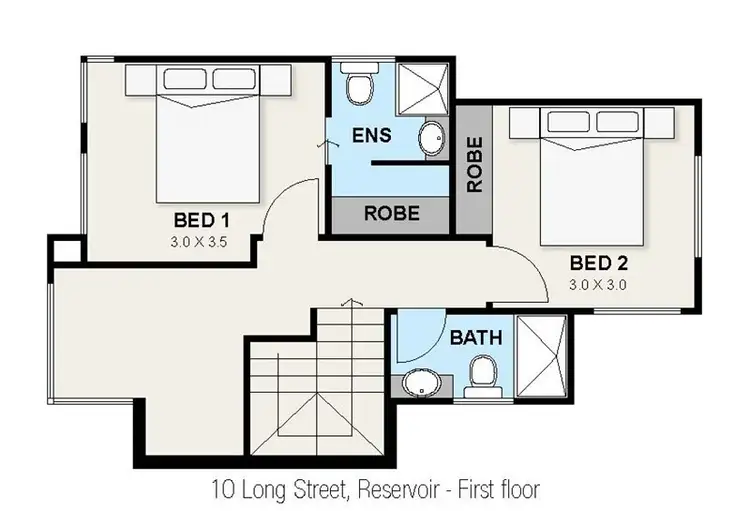 Fifth view of Homely townhouse listing, 8 Long Street, Reservoir VIC 3073