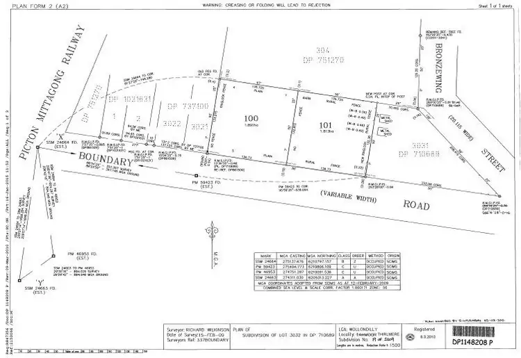 Second view of Homely land listing, 38 Boundary Road, Thirlmere NSW 2572