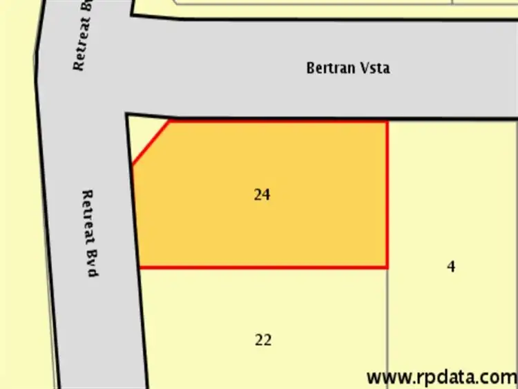 Second view of Homely land listing, 24 Retreat Boulevard, Port Denison WA 6525