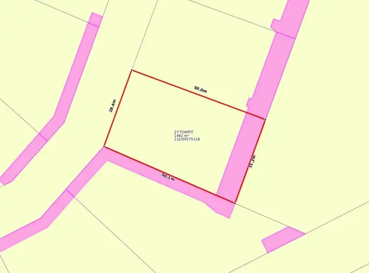 Second view of Homely land listing, 27 (Lot 112) Tomtit Avenue, Parkhurst QLD 4702