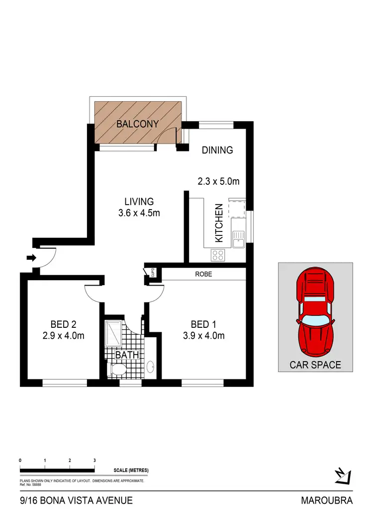 Seventh view of Homely apartment listing, 9/16 Bona Vista Avenue, Maroubra NSW 2035