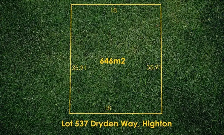 Lot 537 Dryden Way, Highton VIC 3216