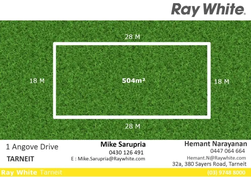 Main view of Homely land listing, 1 Angove Drive, Tarneit VIC 3029
