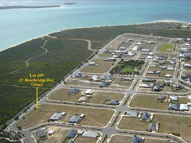 Main view of Homely land listing, Lot 609, 37 Beachridge Drive, Jurien Bay WA 6516