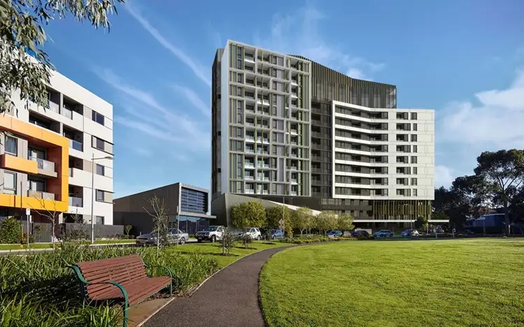 Second view of Homely apartment listing, 307/99 Cade Way, Parkville VIC 3052