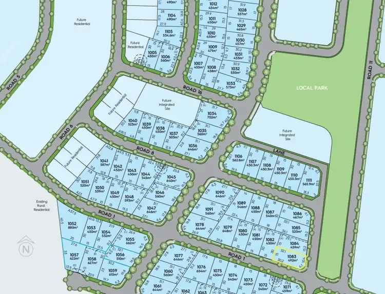 Second view of Homely land listing, Lot 1083 'The Gables', Box Hill NSW 2765