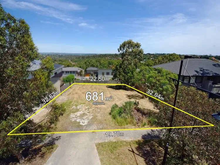 Third view of Homely land listing, 22 Lookout Rise, Macleod VIC 3085