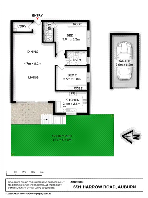 Seventh view of Homely apartment listing, 6/31-33 Harrow Road, Auburn NSW 2144