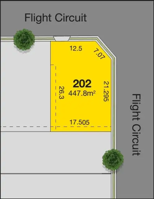 Third view of Homely land listing, Lot 202 Flight Circuit, Middleton Grange NSW 2171