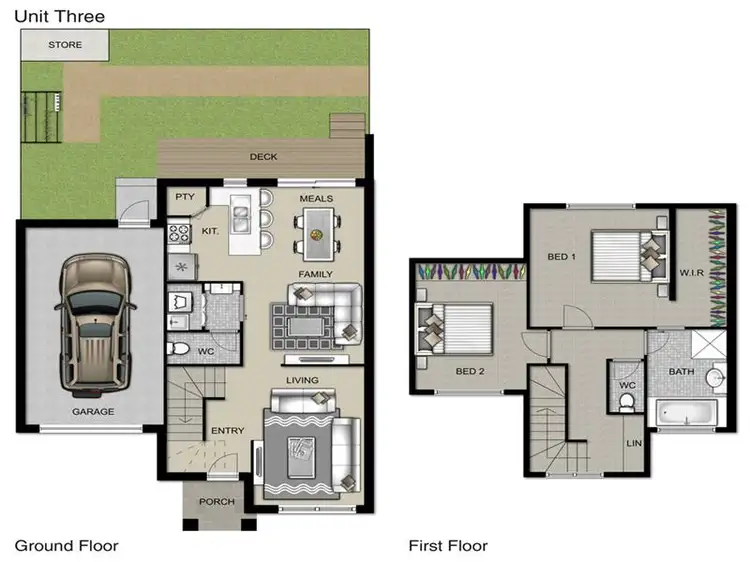 Third view of Homely townhouse listing, 3/26 Halls Parade, Mitcham VIC 3132