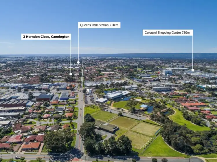Second view of Homely house listing, 3 Herndon Close, Cannington WA 6107
