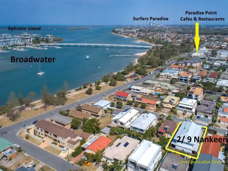 Main view of Homely house listing, 2/9 Nankeen Avenue, Paradise Point QLD 4216