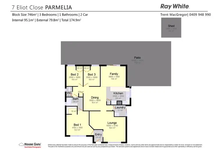 Second view of Homely house listing, 7 Eliot Close, Parmelia WA 6167