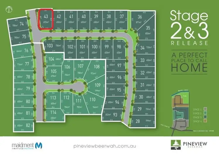 Lot 43 Featherwood Crescent, Beerwah QLD 4519