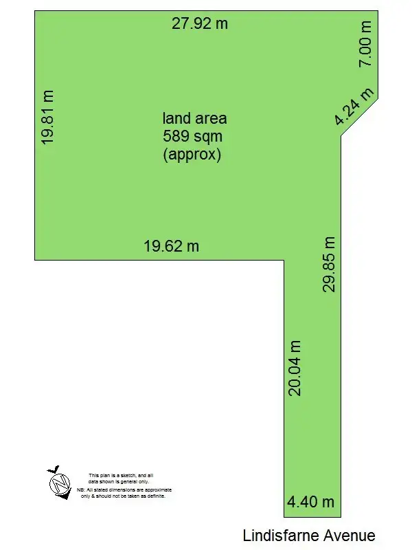 Main view of Homely land listing, 32A LINDISFARNE Avenue, Croydon VIC 3136