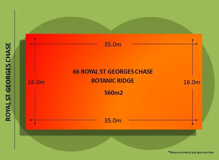 Second view of Homely land listing, 66 Royal St Georges Chase, Botanic Ridge VIC 3977