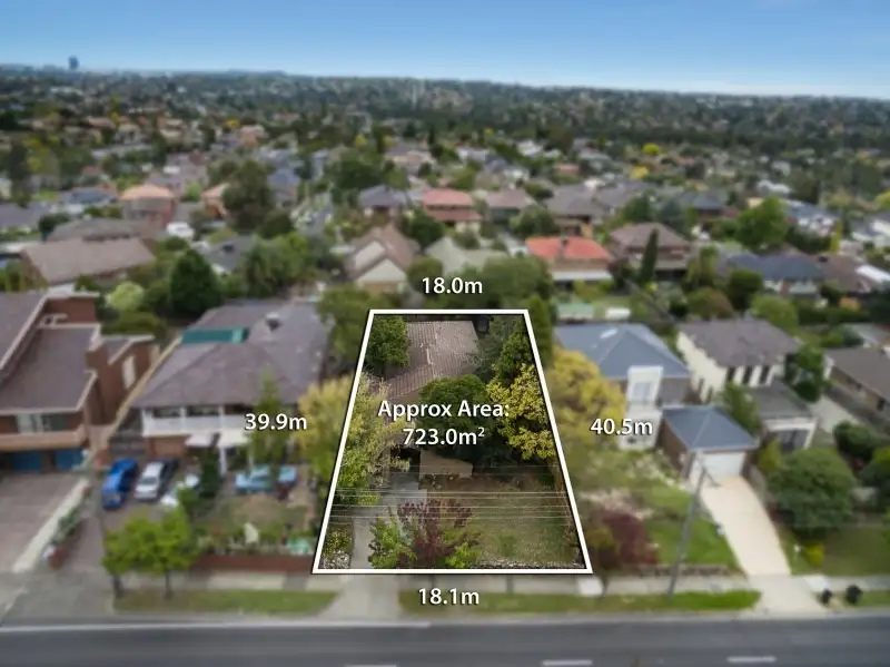 Main view of Homely house listing, 206 Manningham Road, Bulleen VIC 3105