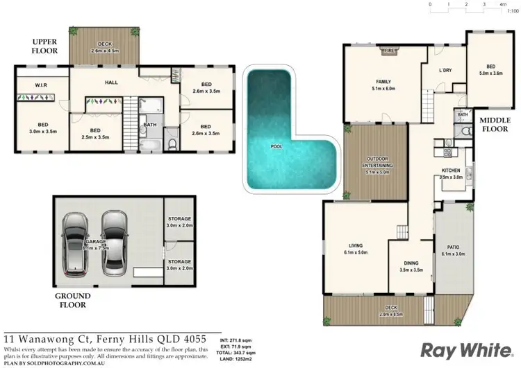 Fourth view of Homely house listing, 11 Wanawong Court, Ferny Hills QLD 4055
