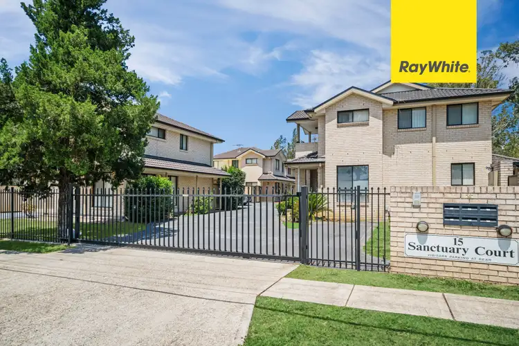 Main view of Homely townhouse listing, 3/15 Bungalow Road, Plumpton NSW 2761