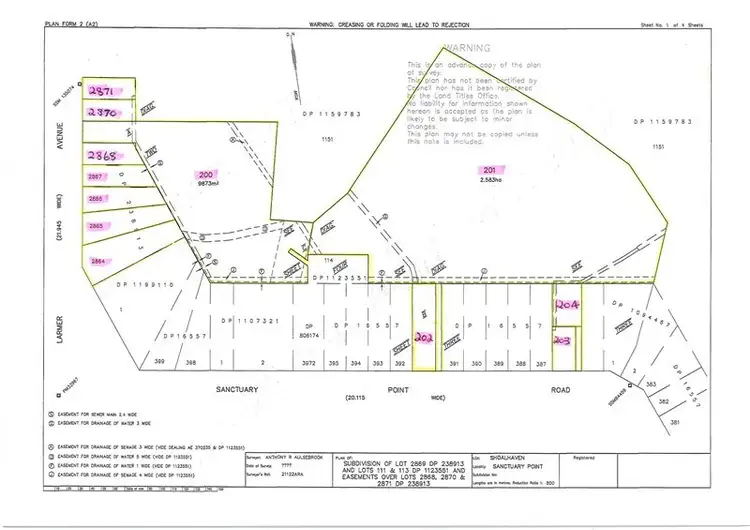 Second view of Homely land listing, 32a (Lot 202) Sanctuary Point Road, Sanctuary Point NSW 2540